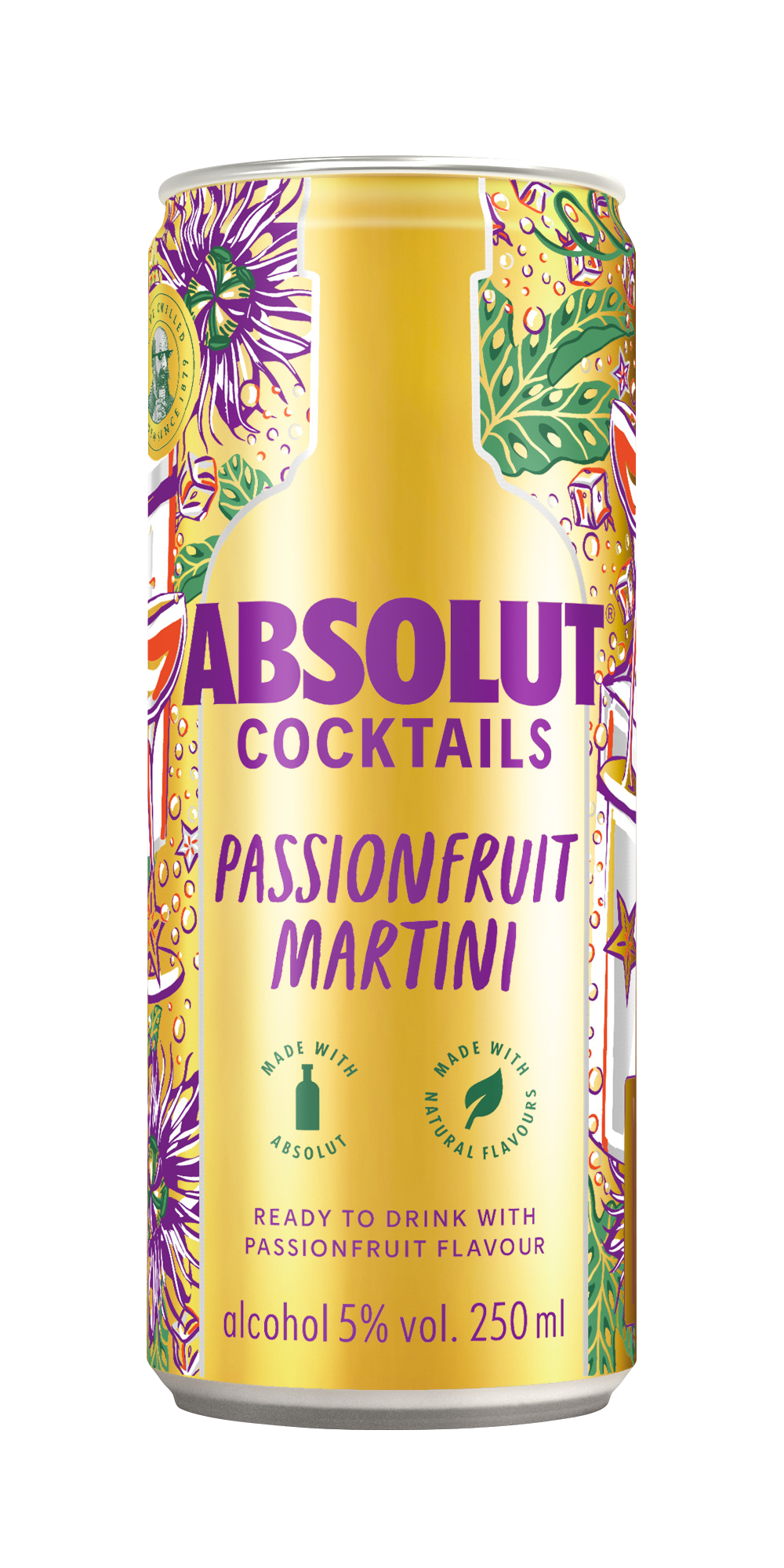 ABSOLUT Cocktail Passionfruit Martini 