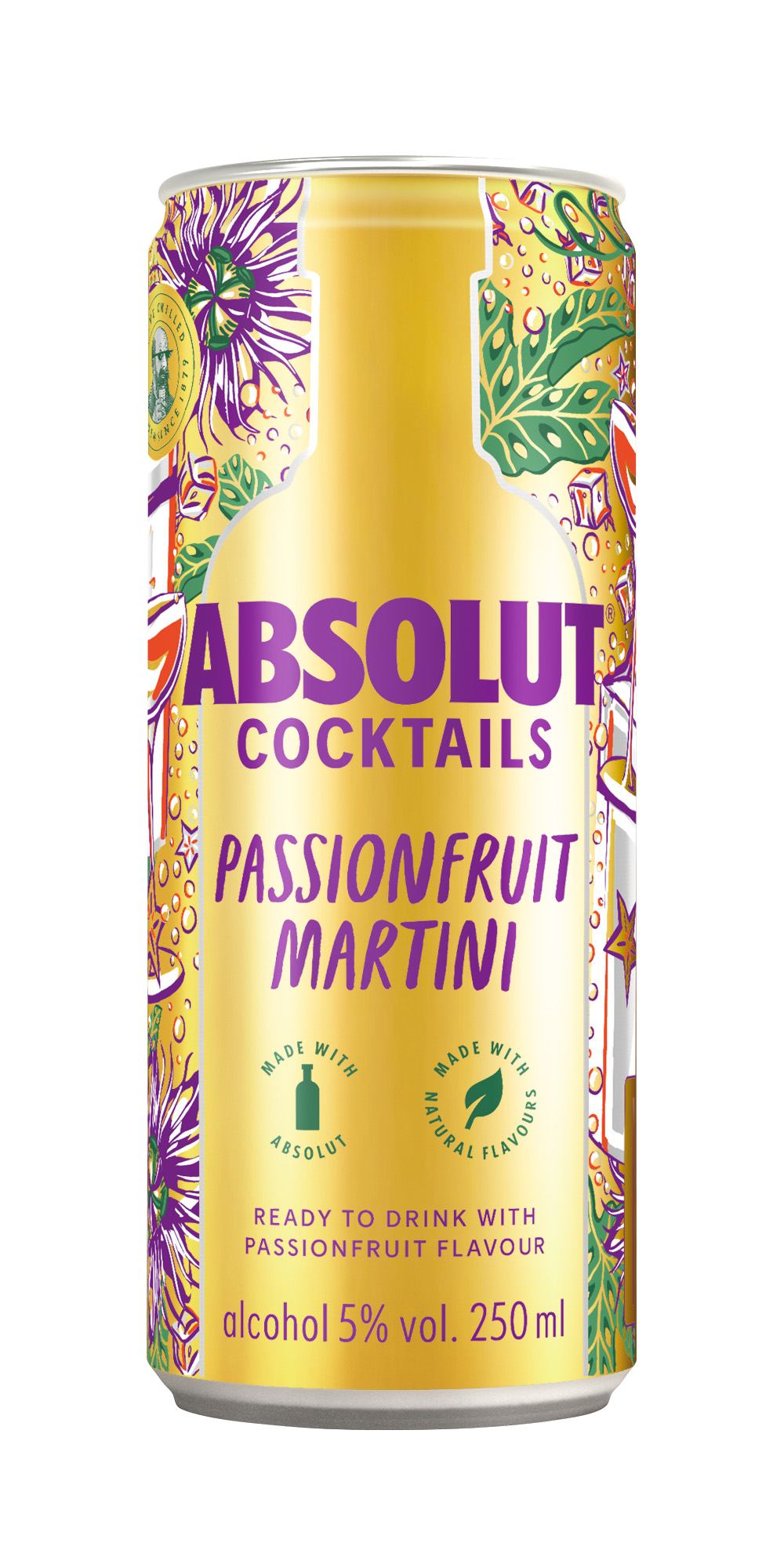 Absolut Cocktail Passionfruit Martini 